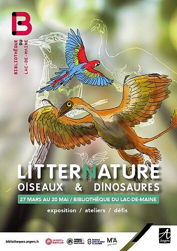 Exposition - LitterNature : oiseaux et dinosaures 1