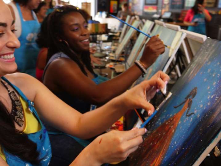 The Spirit of Monterey Paint & Sip Class 1