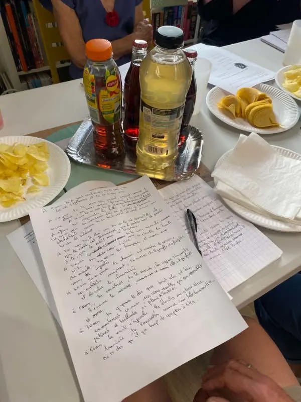 atelier poétique avec Falmarès 1