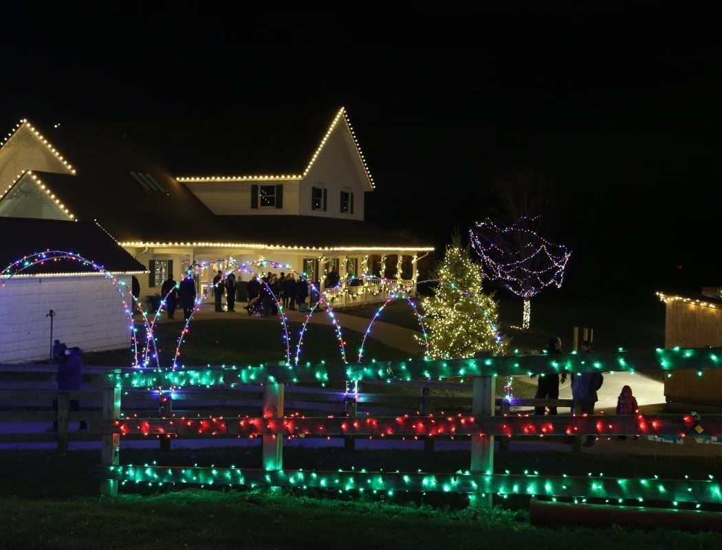 Holiday Lights on the Farm 1