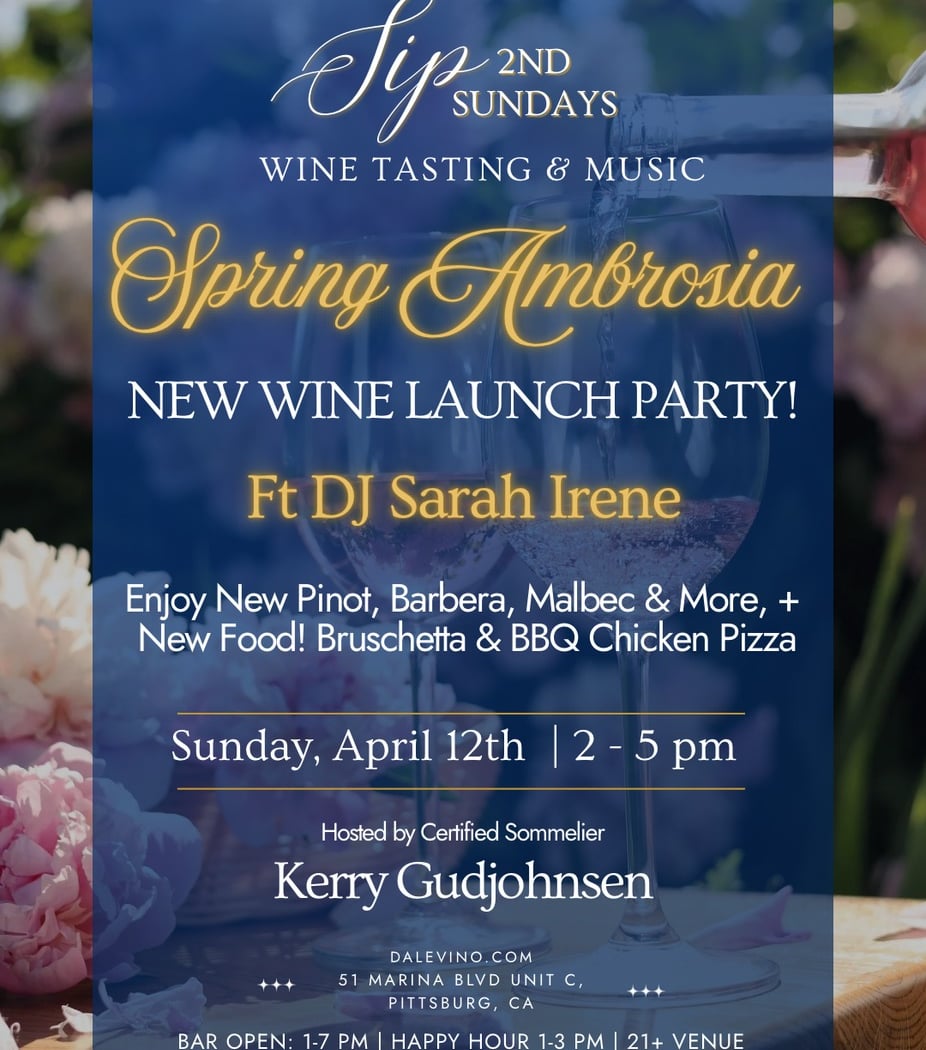 Spring Ambrosia - New Wine Launch Party ft. DJ Sarah Irene 1