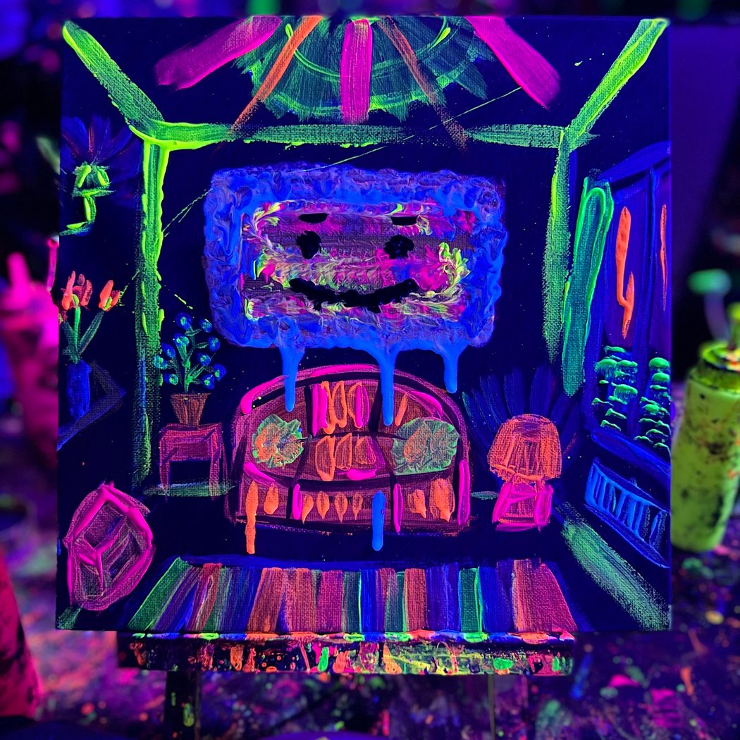 Neon Brush Paris : atelier peinture & apéro dans le noir 3