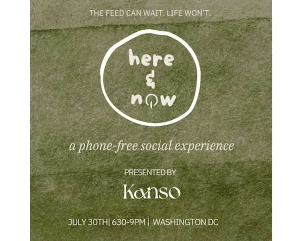 [Ages 35+] Here & Now: A Phone-Free Experience
