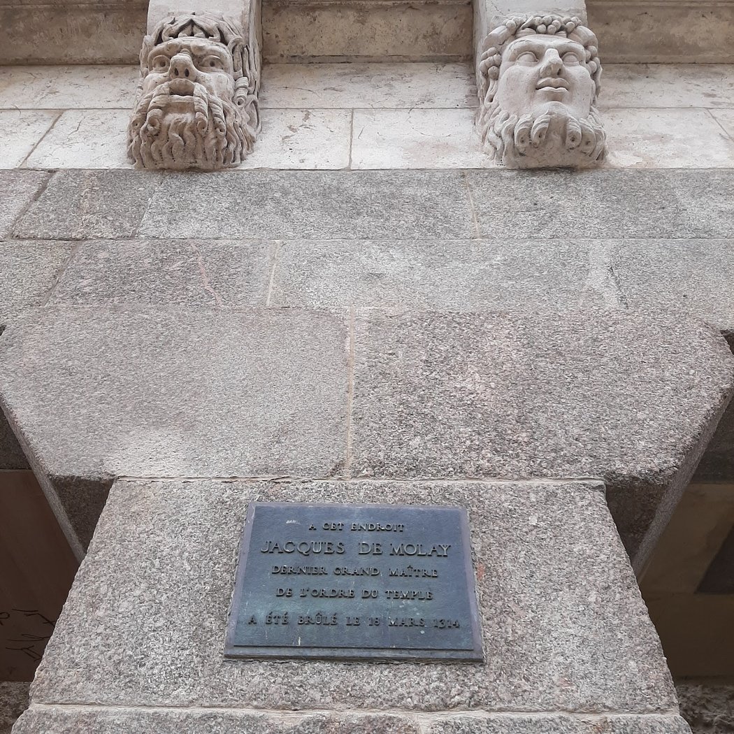 Jacques De Molay (Knight Templar) Memorial 1
