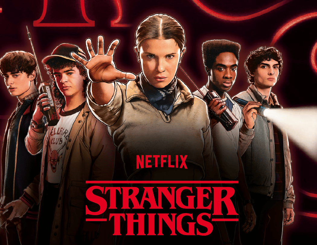 Stranger Things débarque à Biarritz : un Noël sorti tout droit de l’Upside Down 1