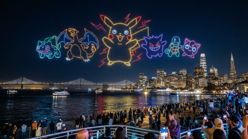 Pokémon Drone Show 1