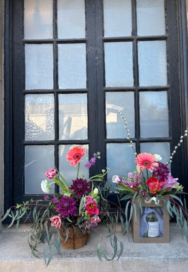 Flower Market Trip and Flower Arrangement Class 1