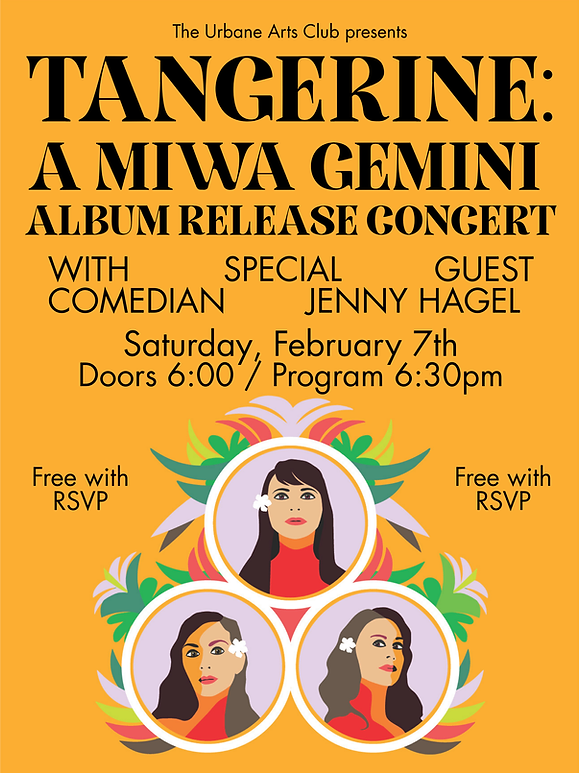 Tangerine: A Miwa Gemini Album Release Concert 1