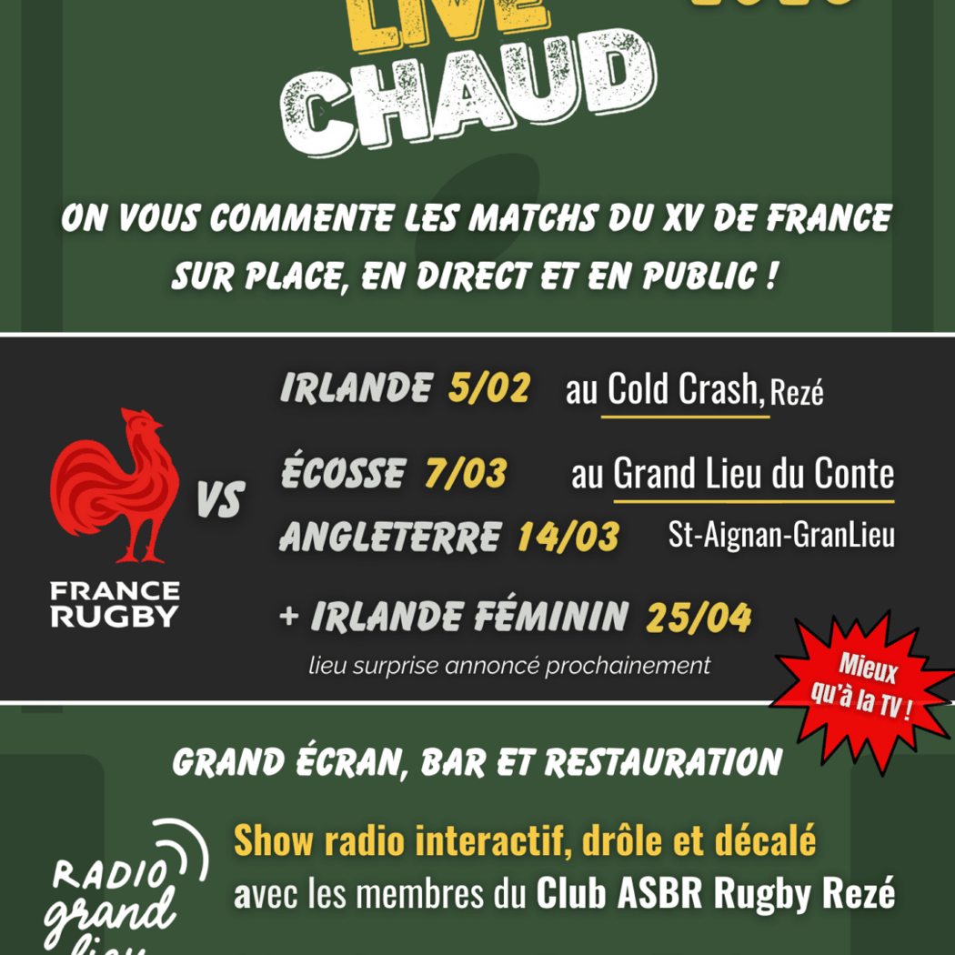 Rugby Live Chaud tournoi des VI nations 1