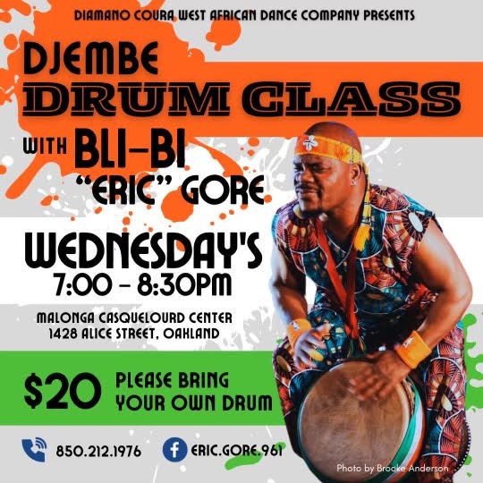 DJEMBE – Drum Class with Bli-BI 1