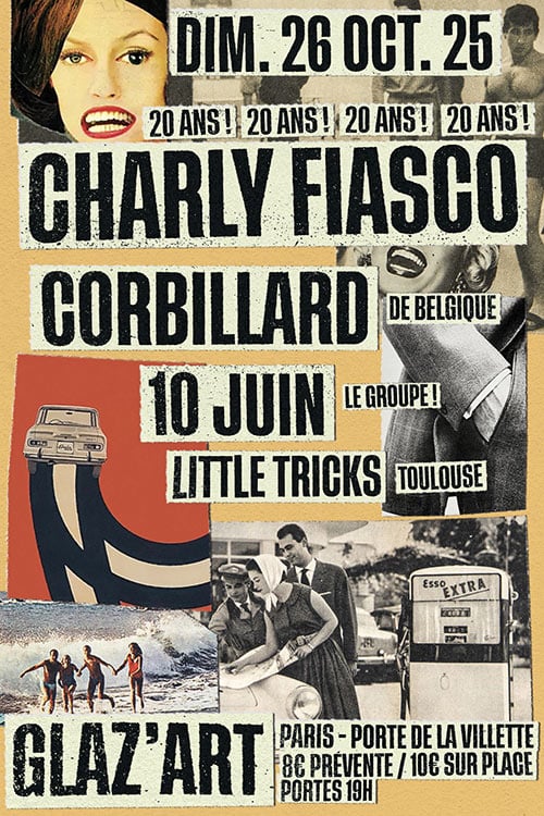 Concert: CHARLY FIASCO, CORBILLARD, 10 JUIN, LITTLE TRICKS 1