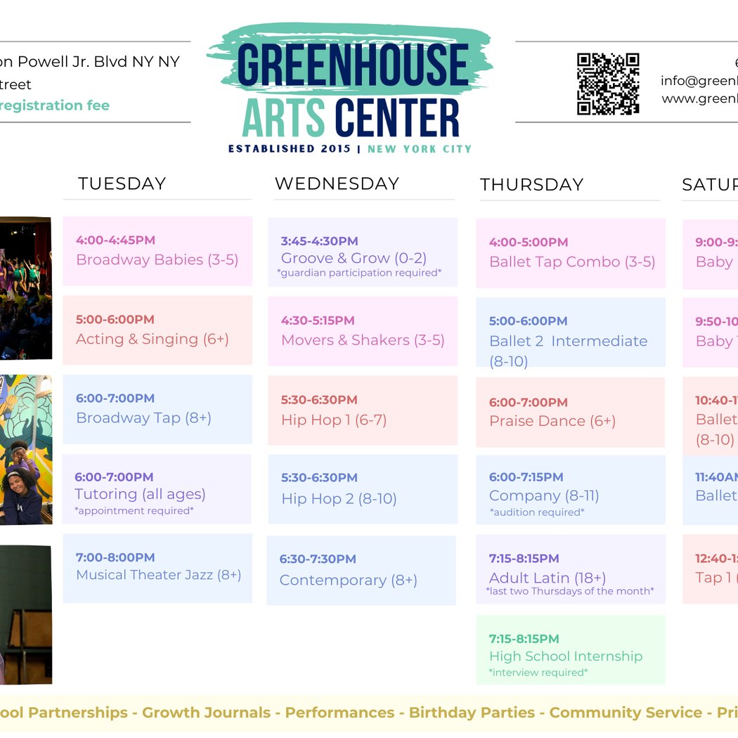 High School Creative Arts Internship 1