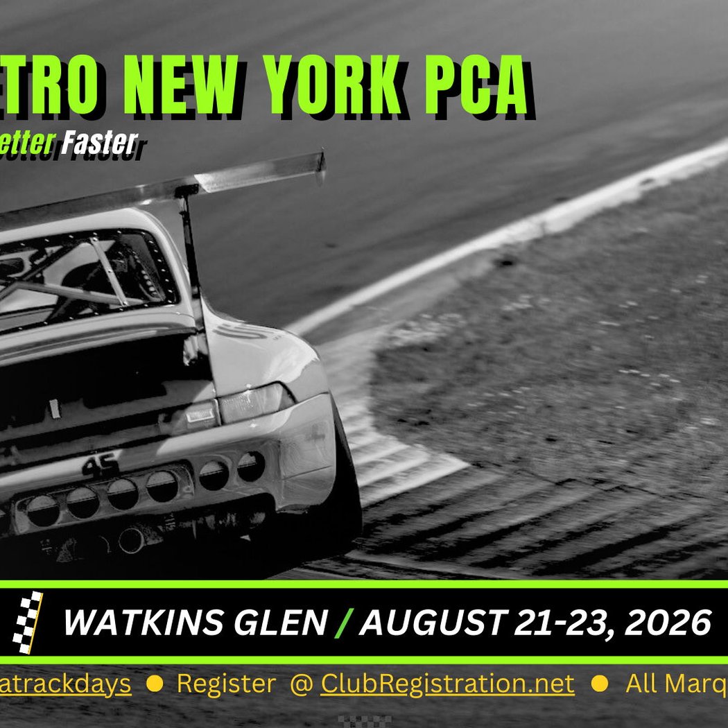 Metro NY PCA High Performance Drivers Education (HPDE) 1