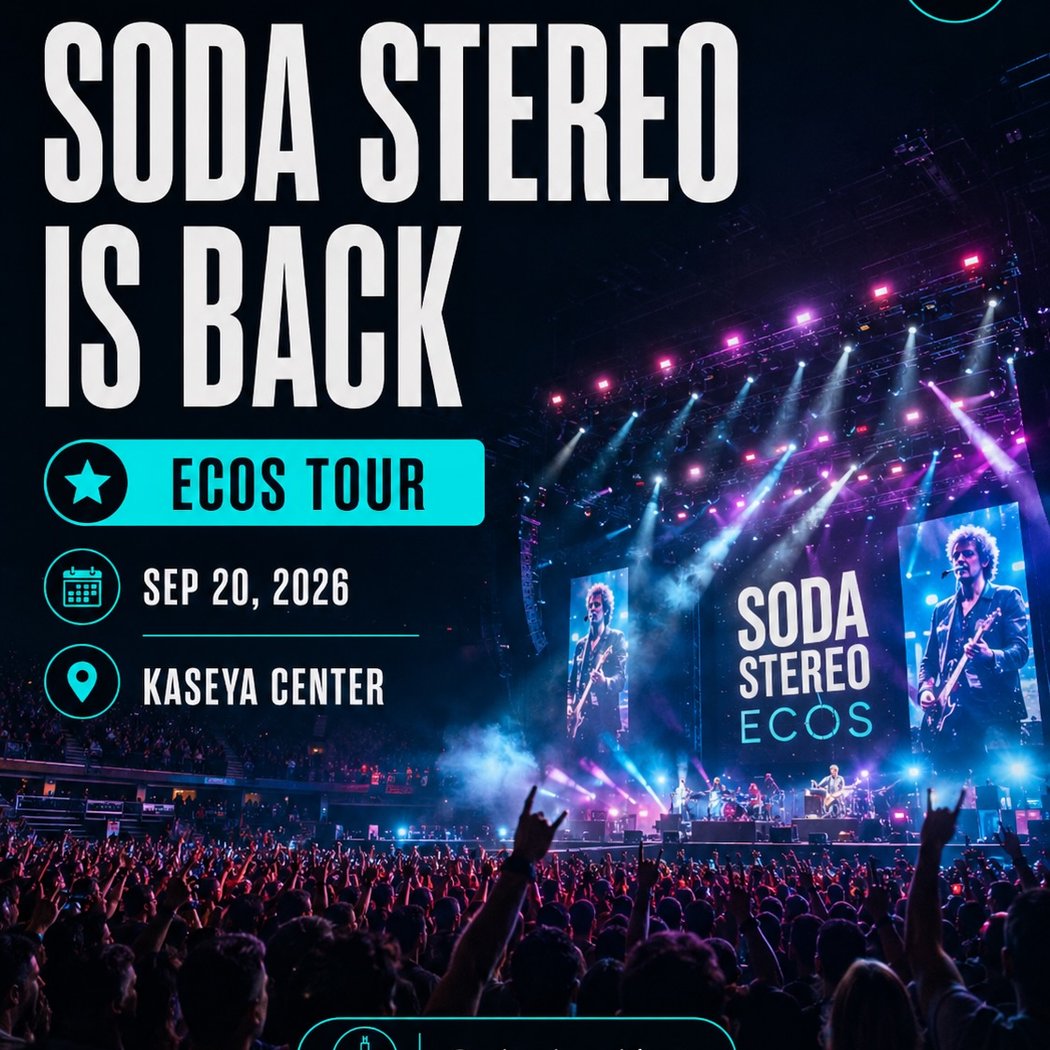 Soda Stereo ECOS Tour 1