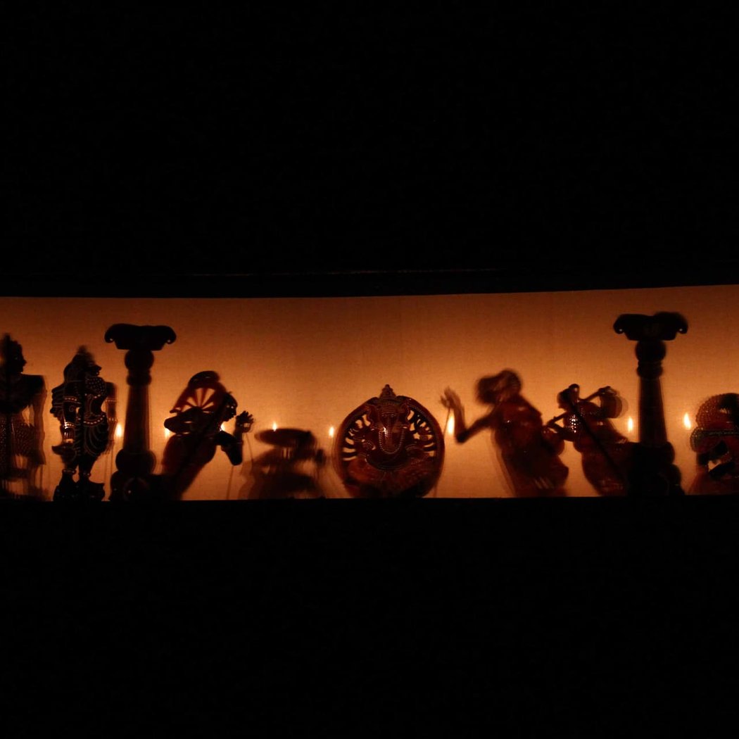 Tholpavakoothu - Shadow Puppetry 1
