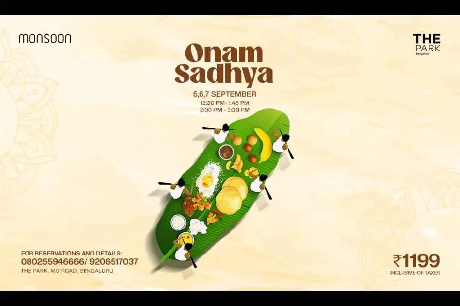 Onam Sadhya 1