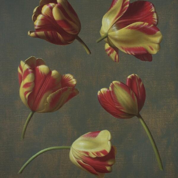 Winter: Floral Painting in Oil 1
