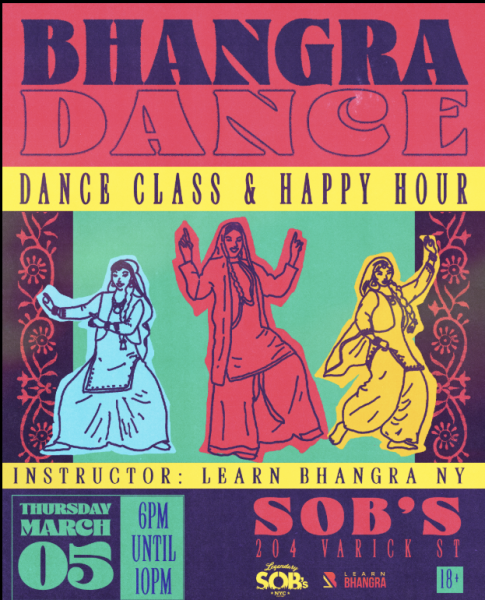 Bhangra Dance: Dance Class & Happy Hour 1