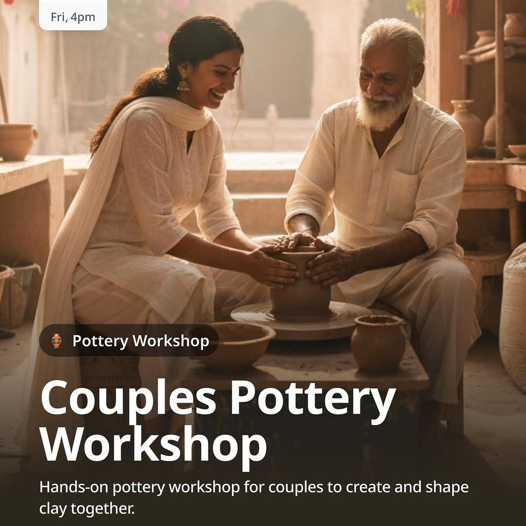 Couples Pottery Workshop 1