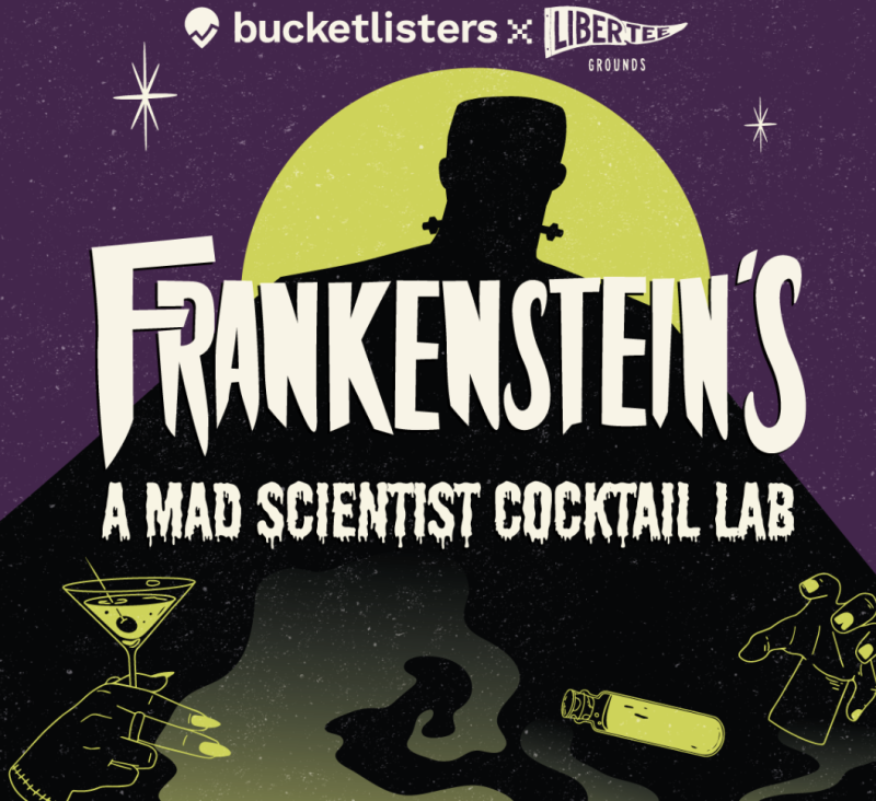 Frankenstein’ Putt Putt: A Mad Scientist’s Cocktail Lab