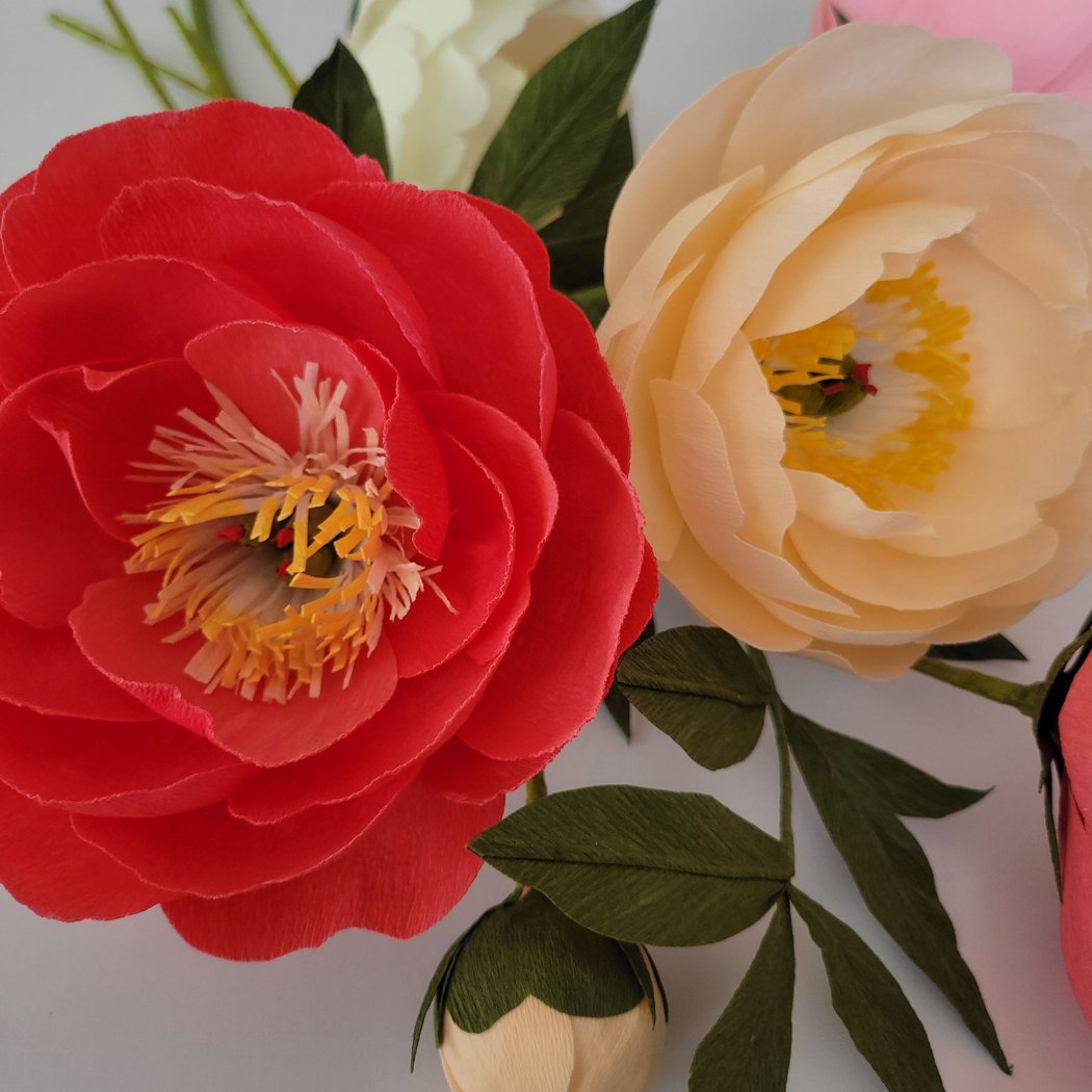 Paper Peony: Mothers Day Floral Workshop 2