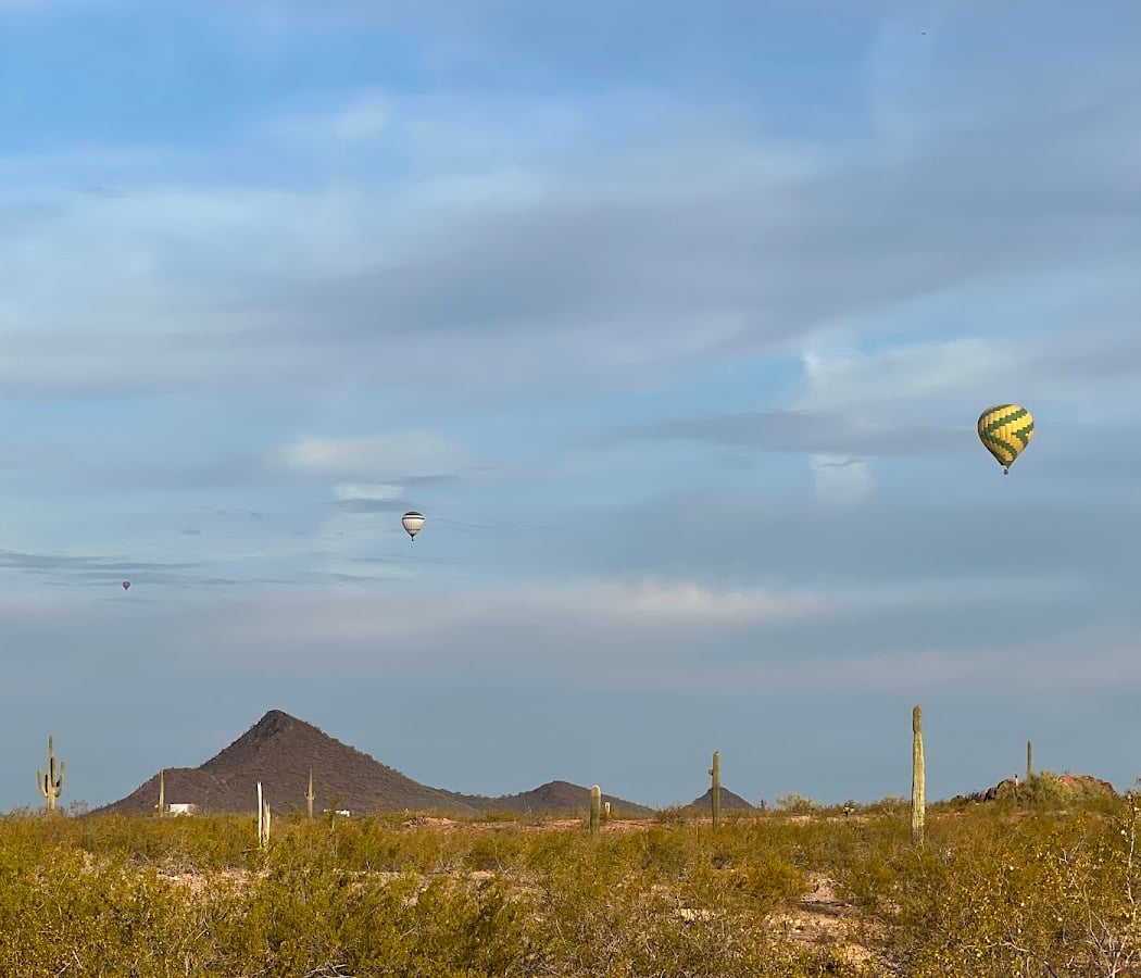 Morning Hot Air Balloon Flight Over Phoenix 3