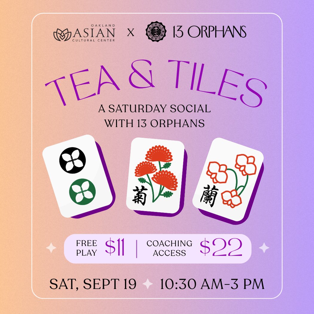 Tea & Tiles: A Saturday Social With 13 Orphans