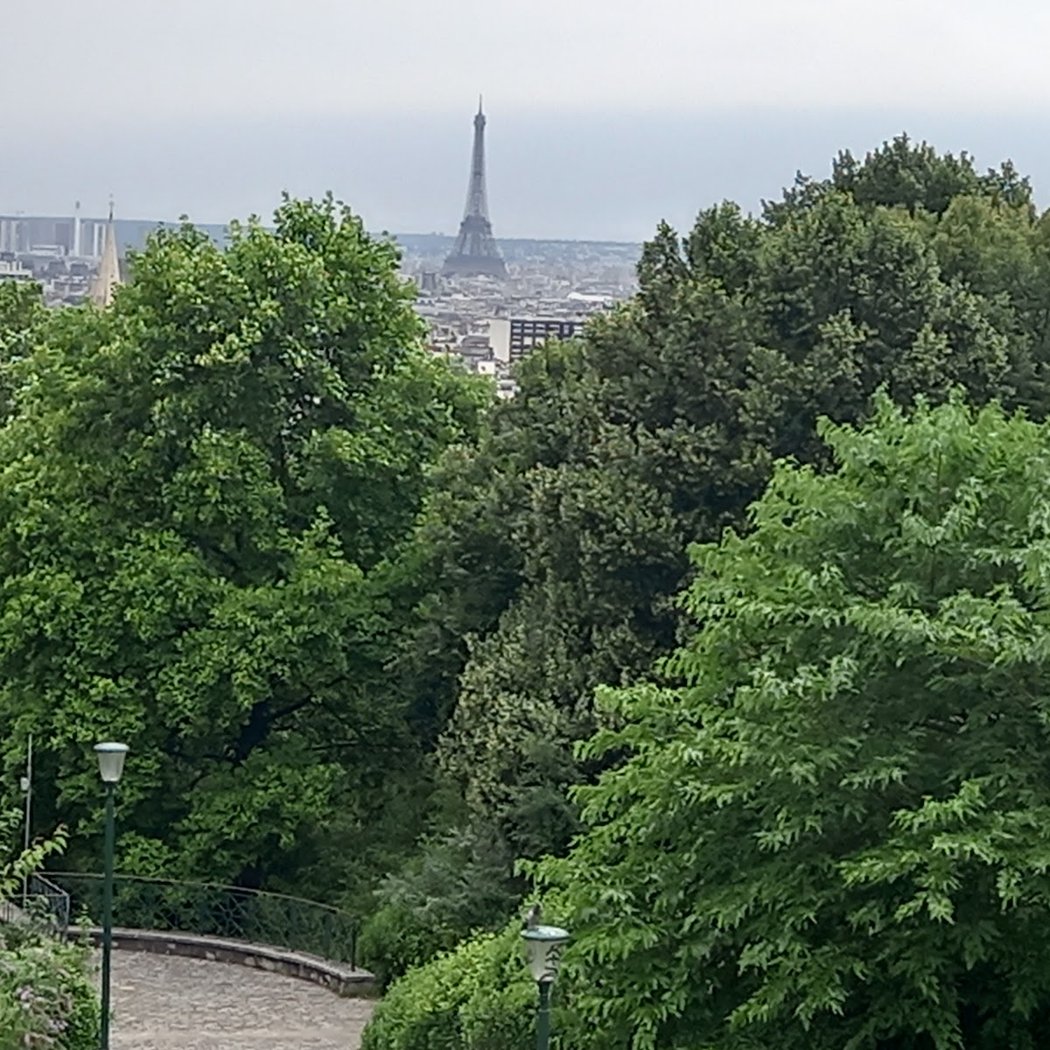 Enjoy the Views from Parc de Belleville 1