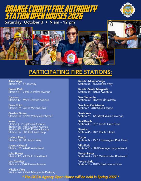 OCFA Station 84 - Open House 1