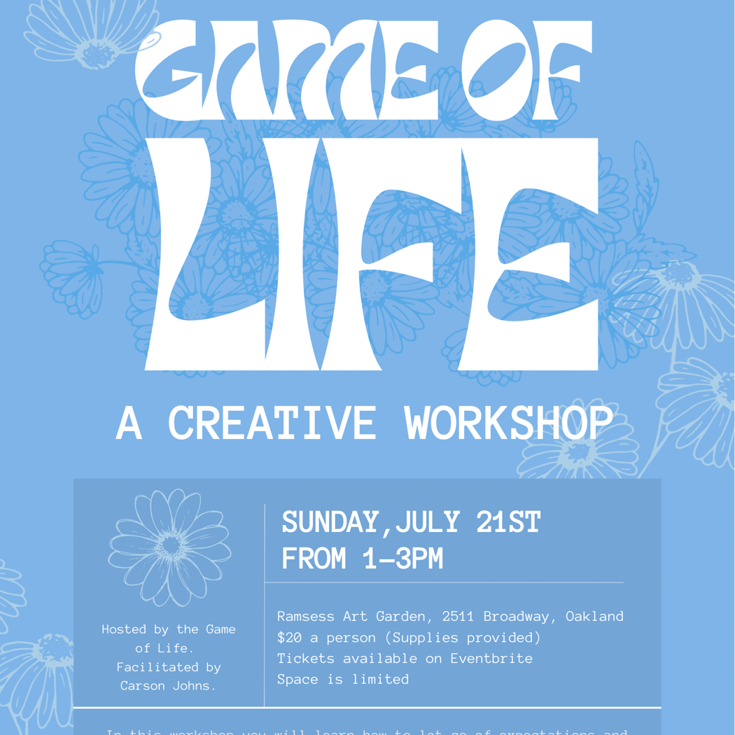 Creativity Workshop hosted by Game of Life 1