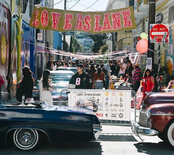 Lovers Lane Valentine's Day Alley Party 1