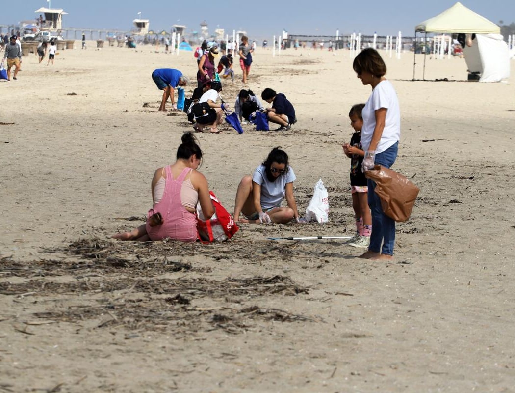 Huntington State Beach Cleanup with OC Coastkeeper 3