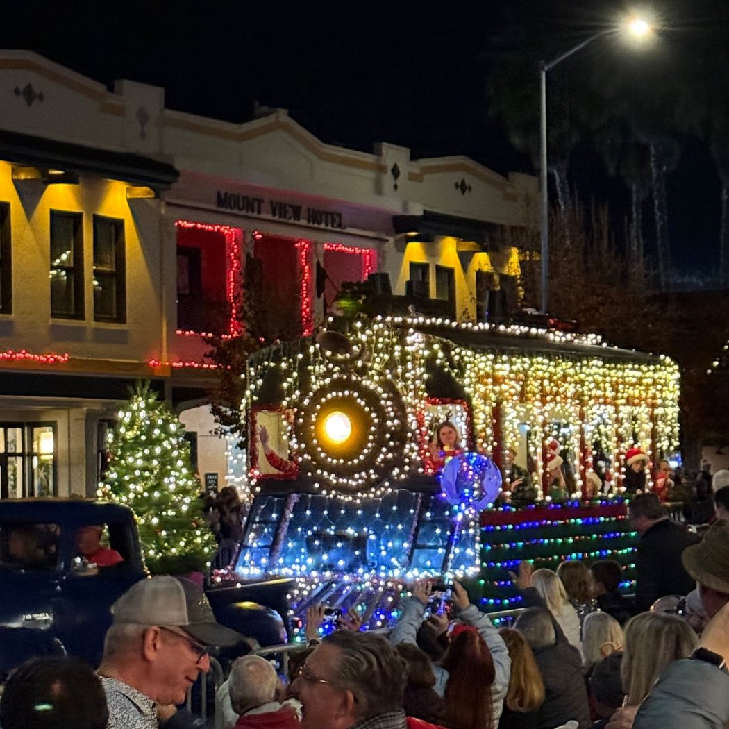 Calistoga's Tractor Parade Party 1