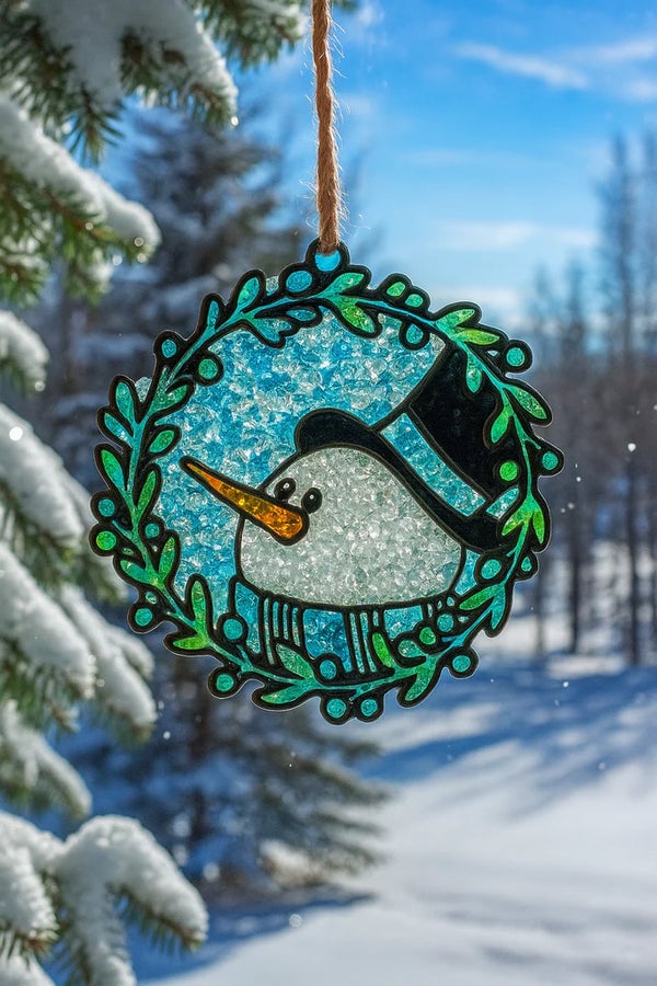 Crushed Glass Resinscape Suncatchers *Holiday Edition* 1