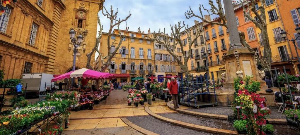 Marché aux Fleurs d'Aix-en-Provence 3