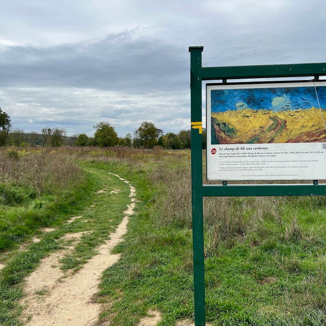 Van Gogh - Le Champ De Blé Aux Corbeaux 3