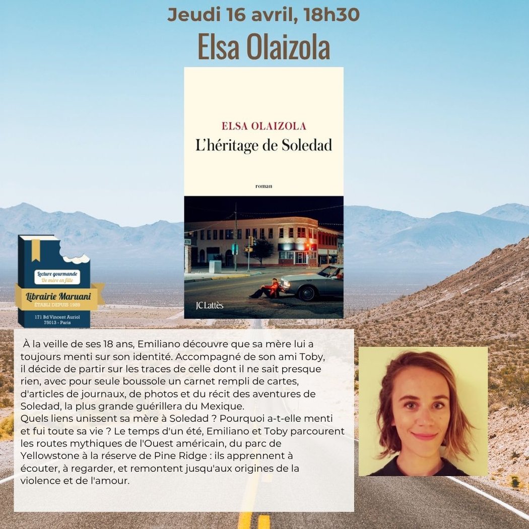 Rencontre avec Elsa Olaizola 1