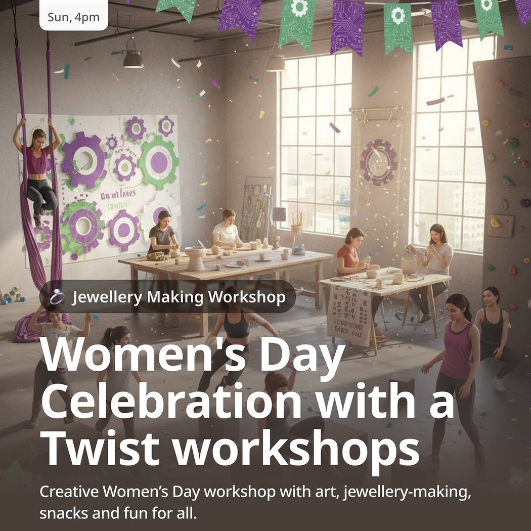 Women’s Day Celebration with a Twist – Workshops 1