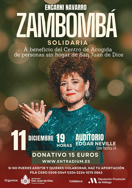Zambomba solidaria a beneficio San Juan de Dios 1