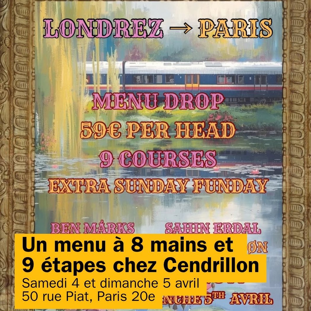 8-hand, 9-course menu 1