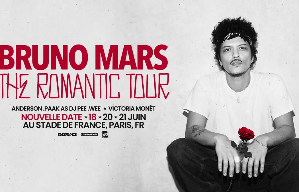 Bruno Mars - The Romantic Tour 2