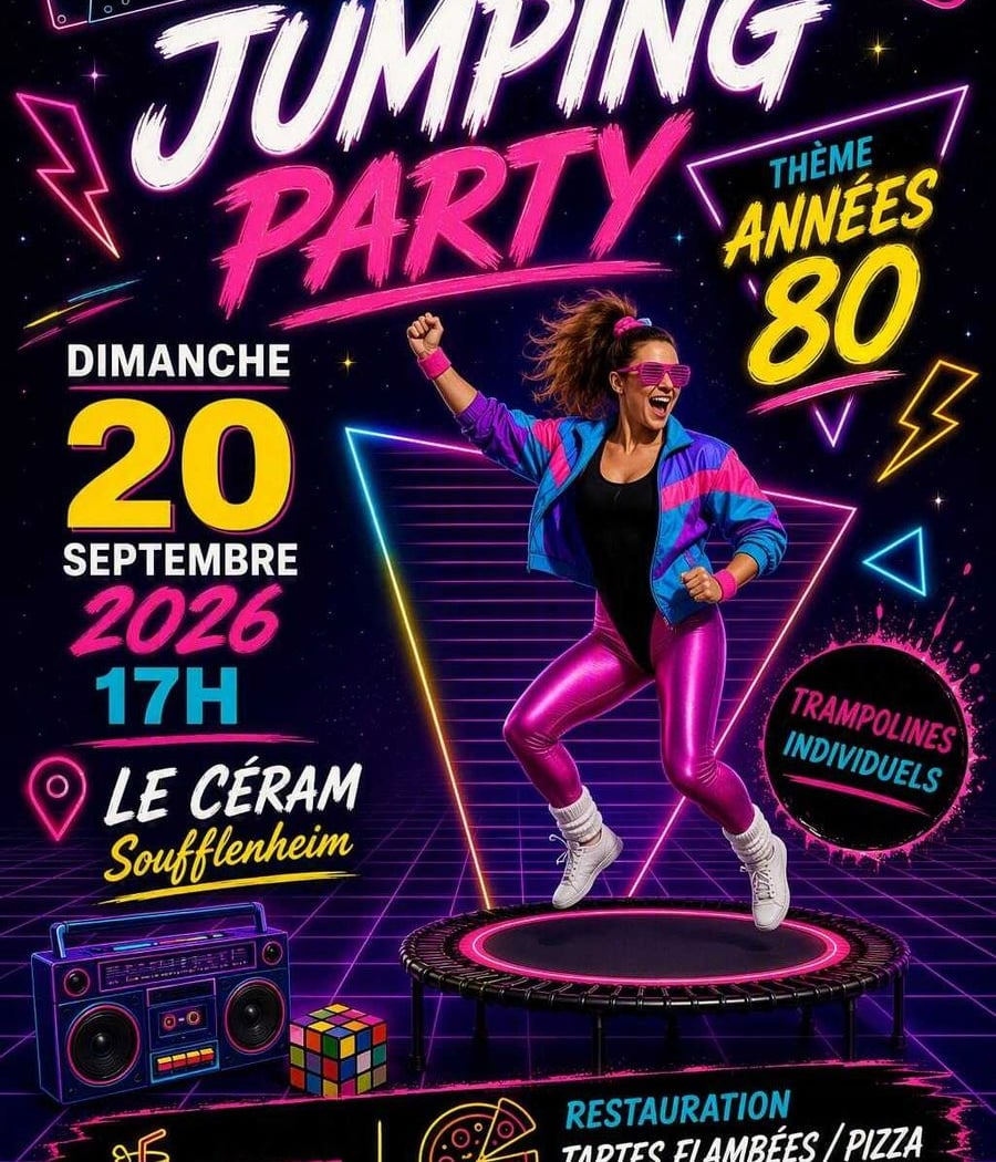 Jumping Party Années 80 1