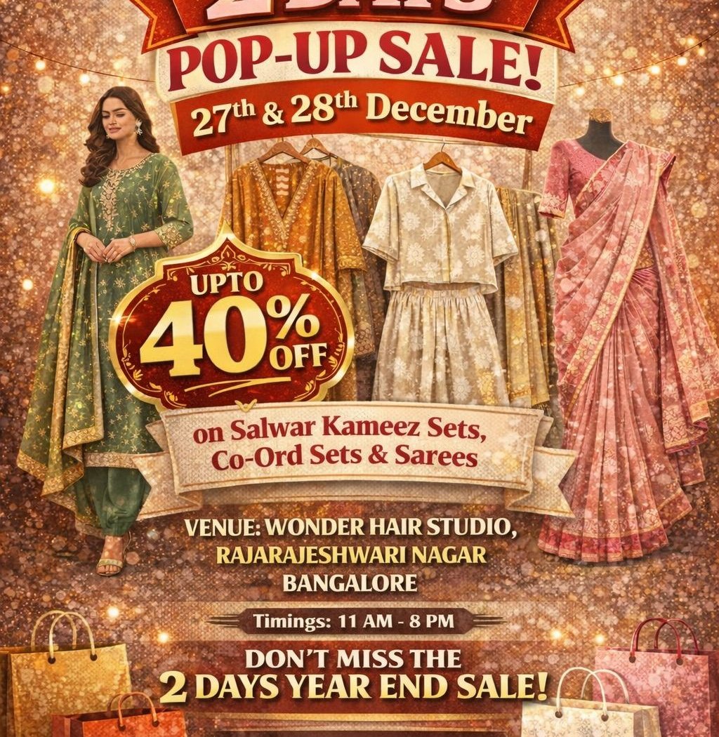 Year end SALE upto 40% off on Sanchaya Clothing Collective 1