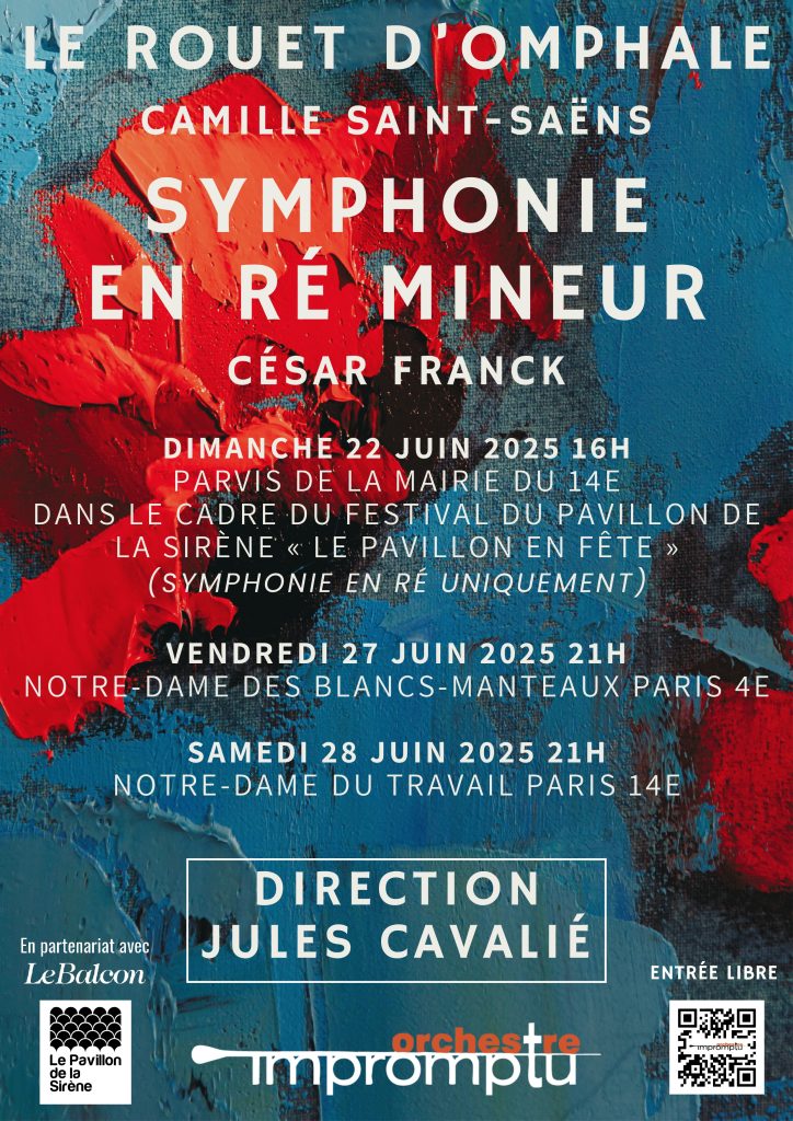 Concert de l'Orchestre Impromptu: Camille Saint Saëns et César Franck 1