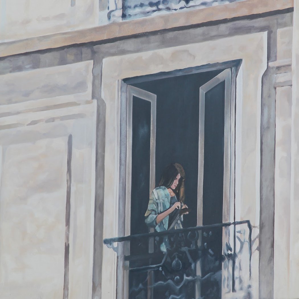 Les voisines - Trompe l'oeil 1