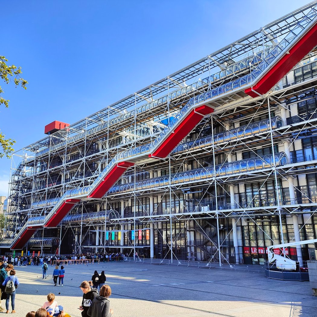 Une visite contée du Centre Pompidou 2