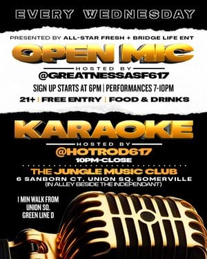 Free Open Mic and Karaoke 1