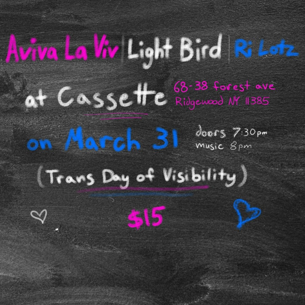 AVIVA LA VIV, LIGHT BIRD, RI LOTZ 1