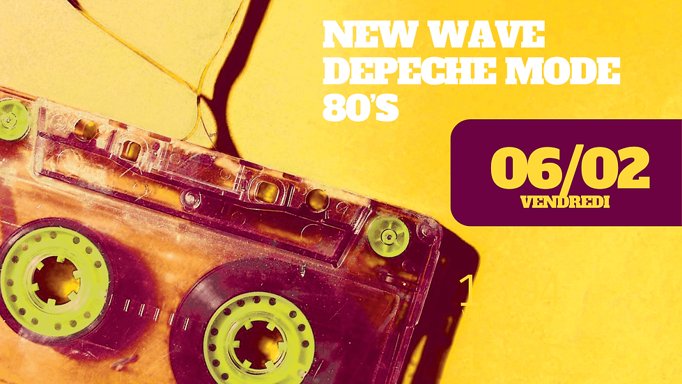 Soirée New Wave Depeche Mode 80’S 1
