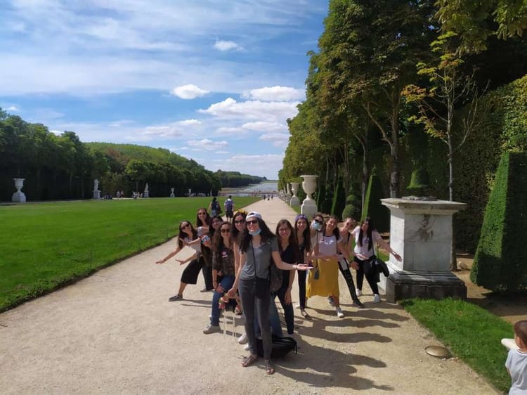 Escape game extérieur dans les jardins du château de Versailles 3